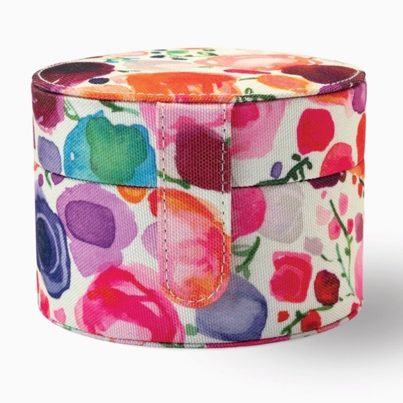 Kate Spade Floral Travel Jewelry Box / Case great Christmas Gift! - Picture 10 of 10